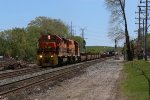 With traffic out of the way, FWCH makes its way west to Blue Island Yard